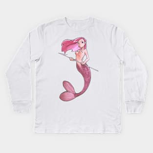 Mermay 6 Kids Long Sleeve T-Shirt